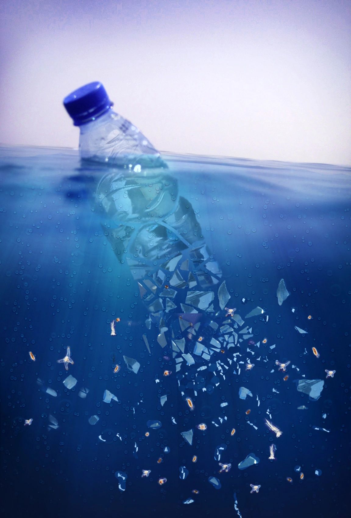 Should You Worry About Plastic Particles In Bottled Water?