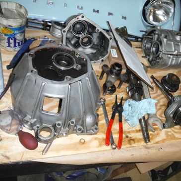 Alfa Romeo gearbox rebuild