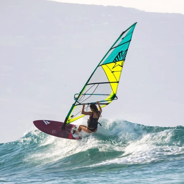 windsurfer on wave