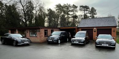 Our fleet of Mercedes 