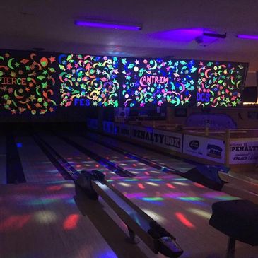 Glow Bowling - Foothills Bowl