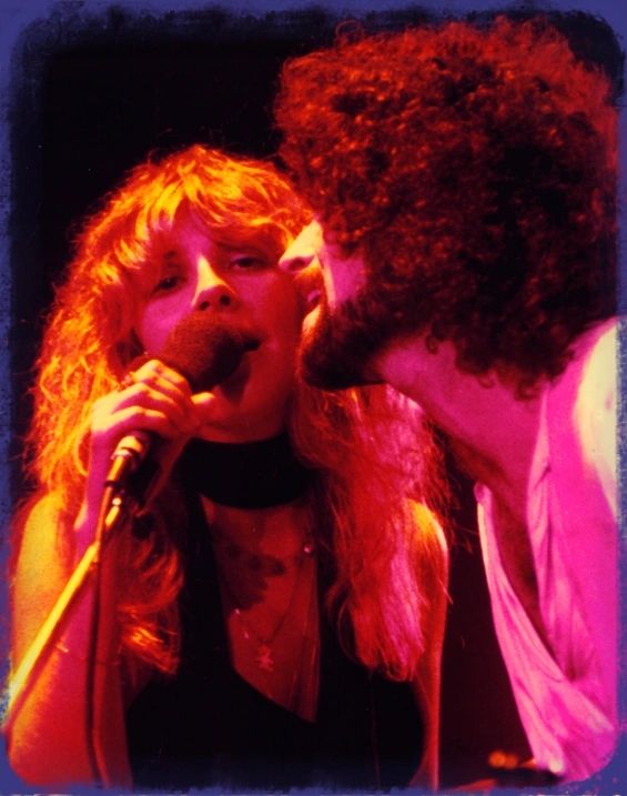 Stevie Nicks & Lindsey Buckingham of Fleetwood Mac 1977
