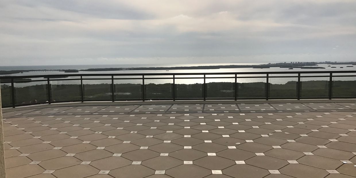 Fabric8ed glass rail installed in Orlando