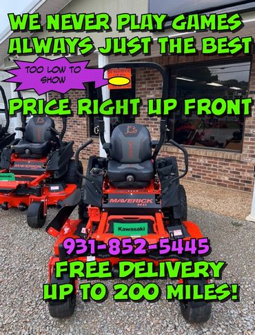 2025 MAVERICK HD 54" KAWASAKI ENGINE $7558.00