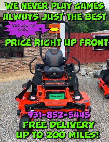 2025 MAVERICK HD 60" KAWASAKI ENGINE $7658.00