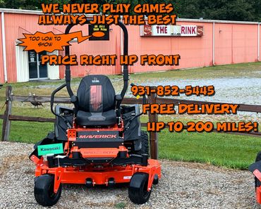 2025 BAD BOY MAVERICK 54"  KAWASAKI ENGINE $6358.00