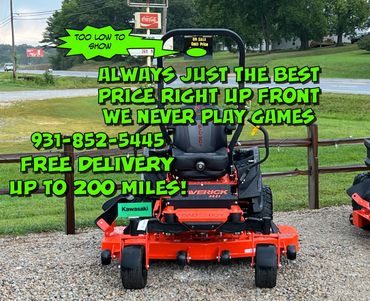 2025 MAVERICK HD 60" KAWASAKI ENGINE $7658.00
3/8 INCH LEADING EDGE!