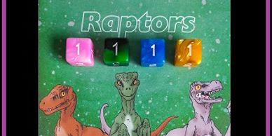 OneDice Raptors. Play as dinosaurs