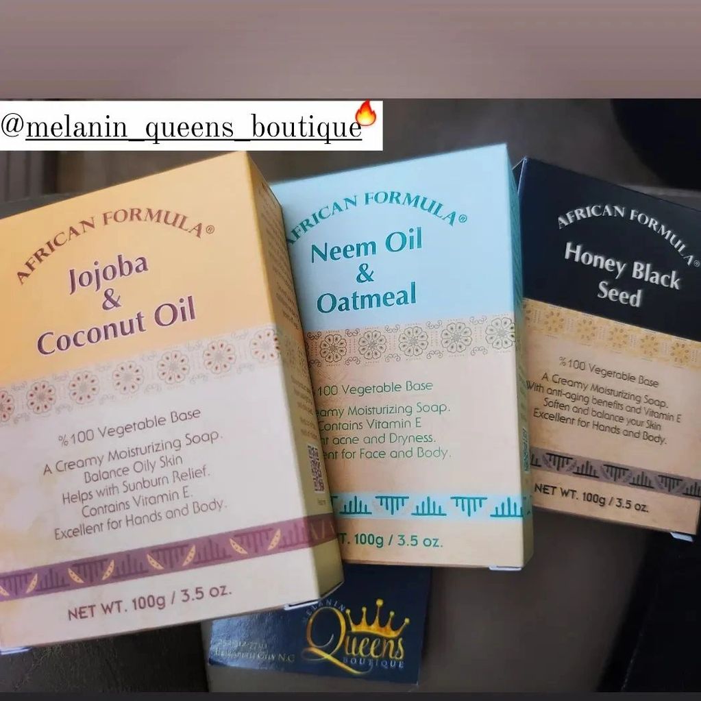 African Formula brand Soap
Must Try!
