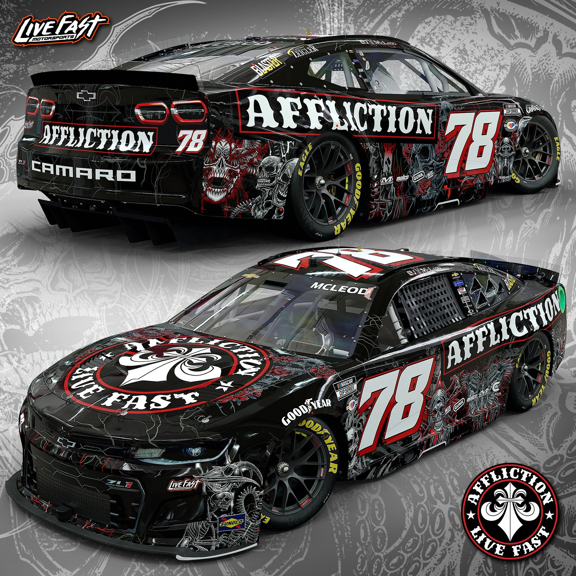 Affliction Clothing Partners with LFM in Darlington