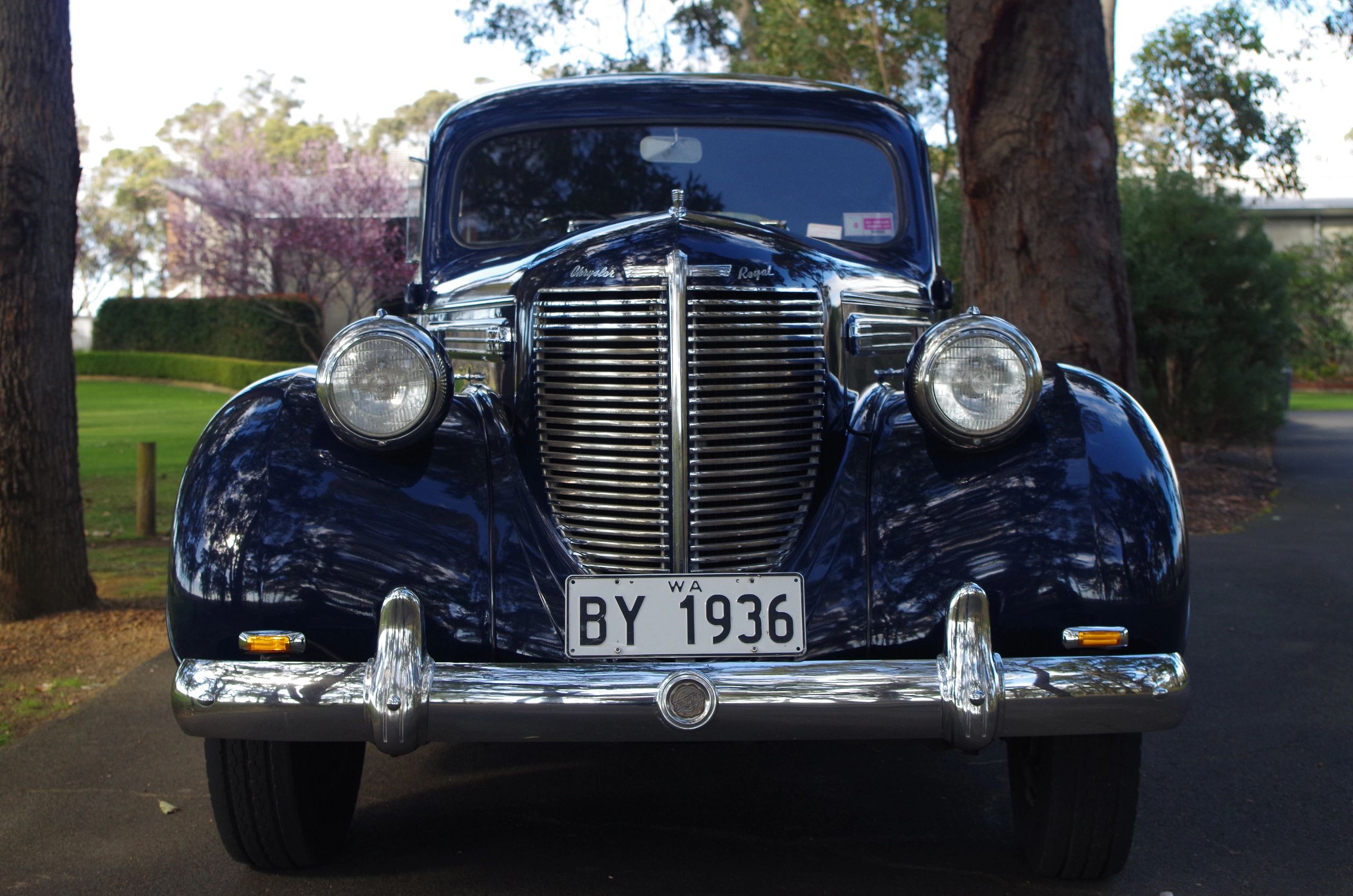 Meet Nellie, a 1938 Chrysler Royal extended model 7 seat passenger sedan