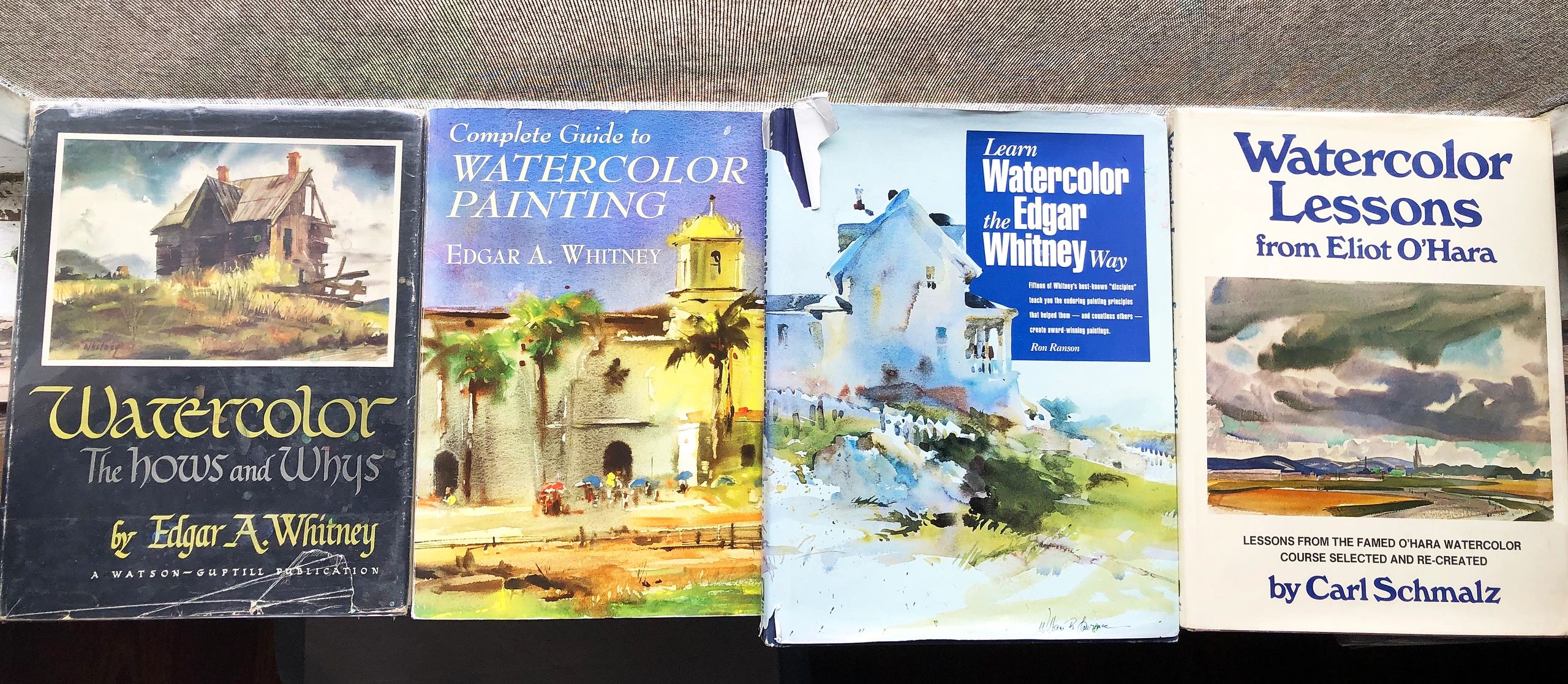 Complete Guide to Watercolor Painting by Edgar A. Whitney Paperback