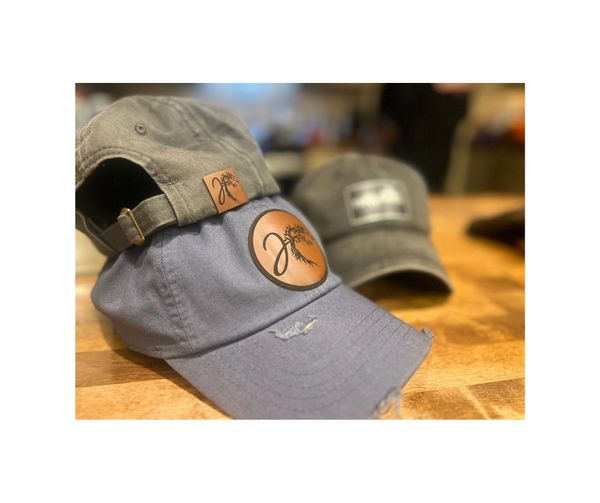 Each hat in this collection features the Hoffman Legacy Creation "H" logo on a signature small patch