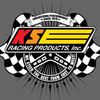KSP Racing Products Inc. logo with racing flags and speedometer design.