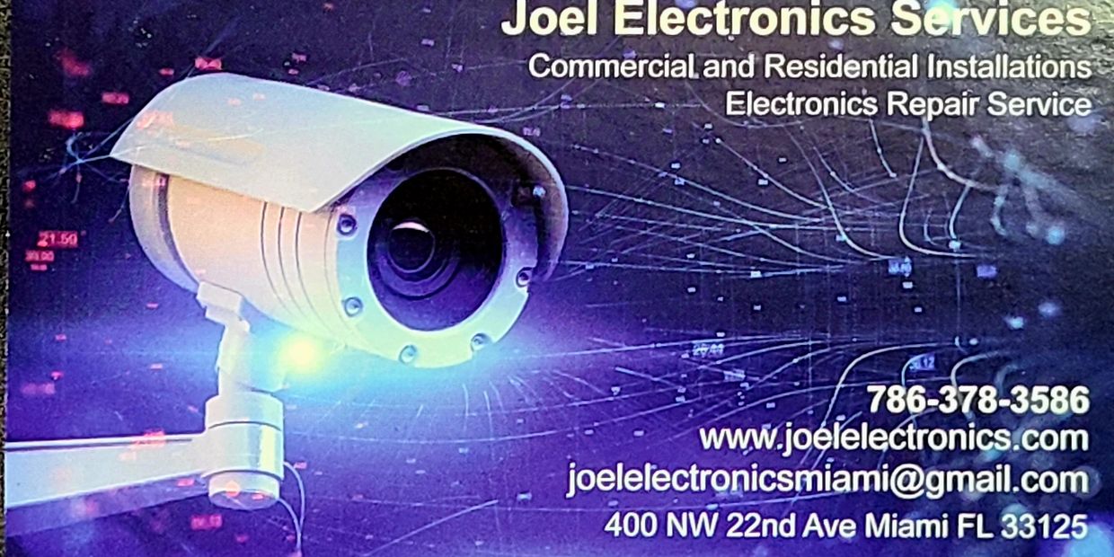 Security Cameras Installation Joel Electronics Services