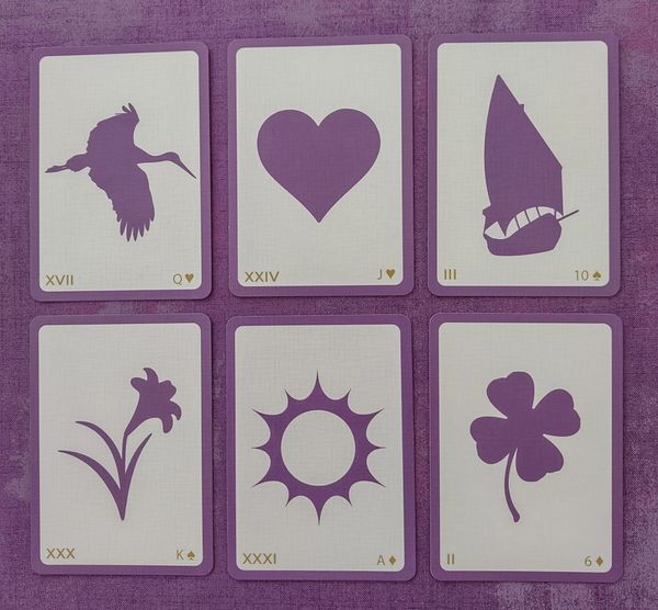 Above & Below Lenormand Oracle Spread