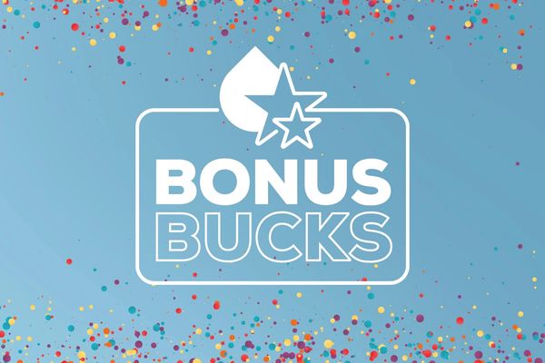Exclusive to OneBlood donate more than once and receive bonus bucks.