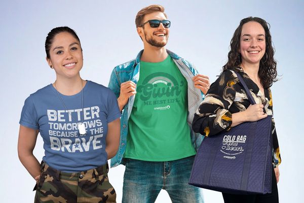OneBlood has offered a St. Pattys day t-shirt, a tote bag, and will be offering a 4th of july shirt