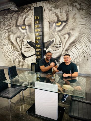 Photo with Mr. Charles Smith. GON EVENTS Business Owner.