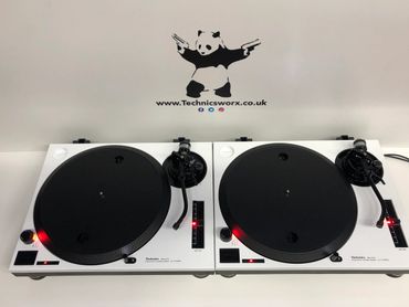 Custom white Technics 1210 mk2 .