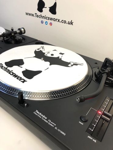 Technics sl 1210 mk5 Full custom Matt black, 