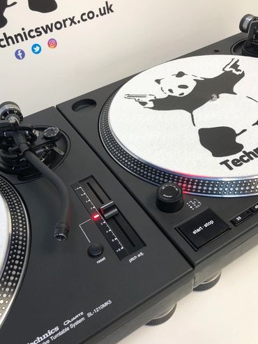 Technics sl 1210 mk5 Full custom Matt black, 