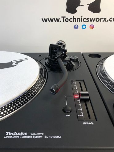 Technics sl 1210 mk5 Full custom Matt black, 