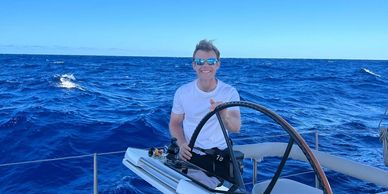 Owner Remy Lainé on Atlantic Crossing