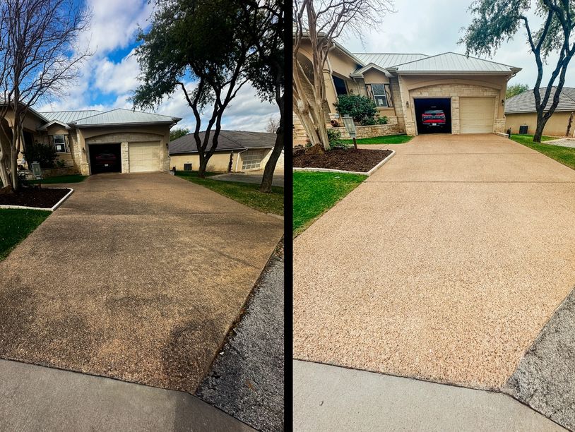 pressure washing