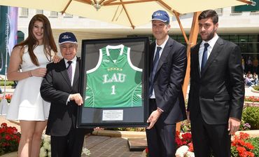 Antoun Sehnaoui LAU sports center funding Lebanon philanthropy initiative