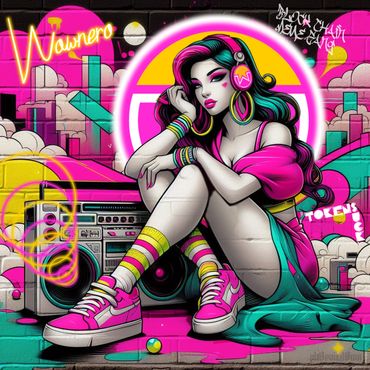 Wownero cryptocurrency art by artist ph0enixd0wn