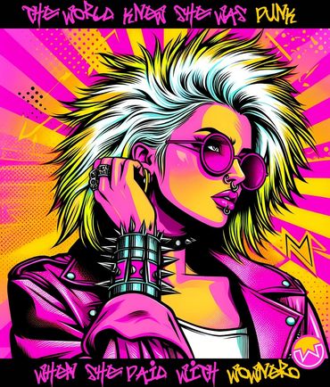 Wownero cryptocurrency art by artist ph0enixd0wn