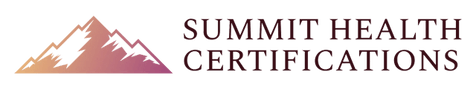 Summit Health Certifications