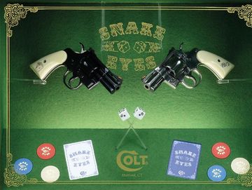 Colt Custom Shop "Snake Eyes" Python collector series for auction to highest bidder