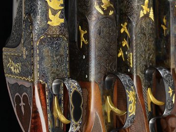 Luxury Maker's A,H, Fox, Parker, L.C. Smith High Grade target Shotguns for sale at auction