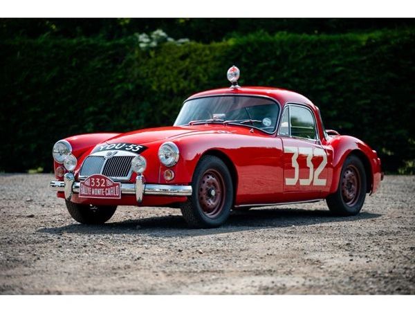 Ex BMC Works 1960 Monte Carlo Rally MGA following a restoration with Valoroso. 