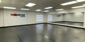 Dance studio 1 at The Dance Fam & Rehab