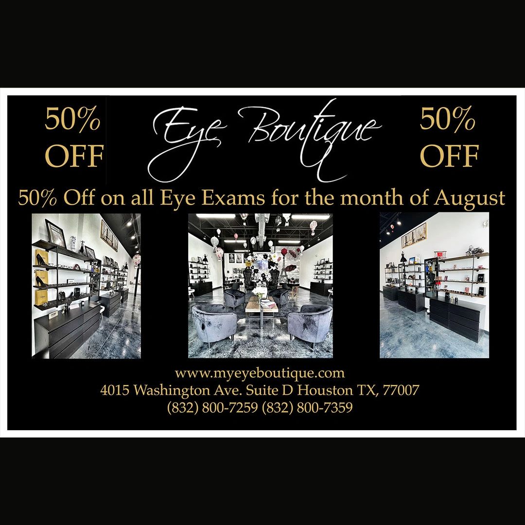 Eye Boutique Eye Doctors Near Me Houston, Texas
