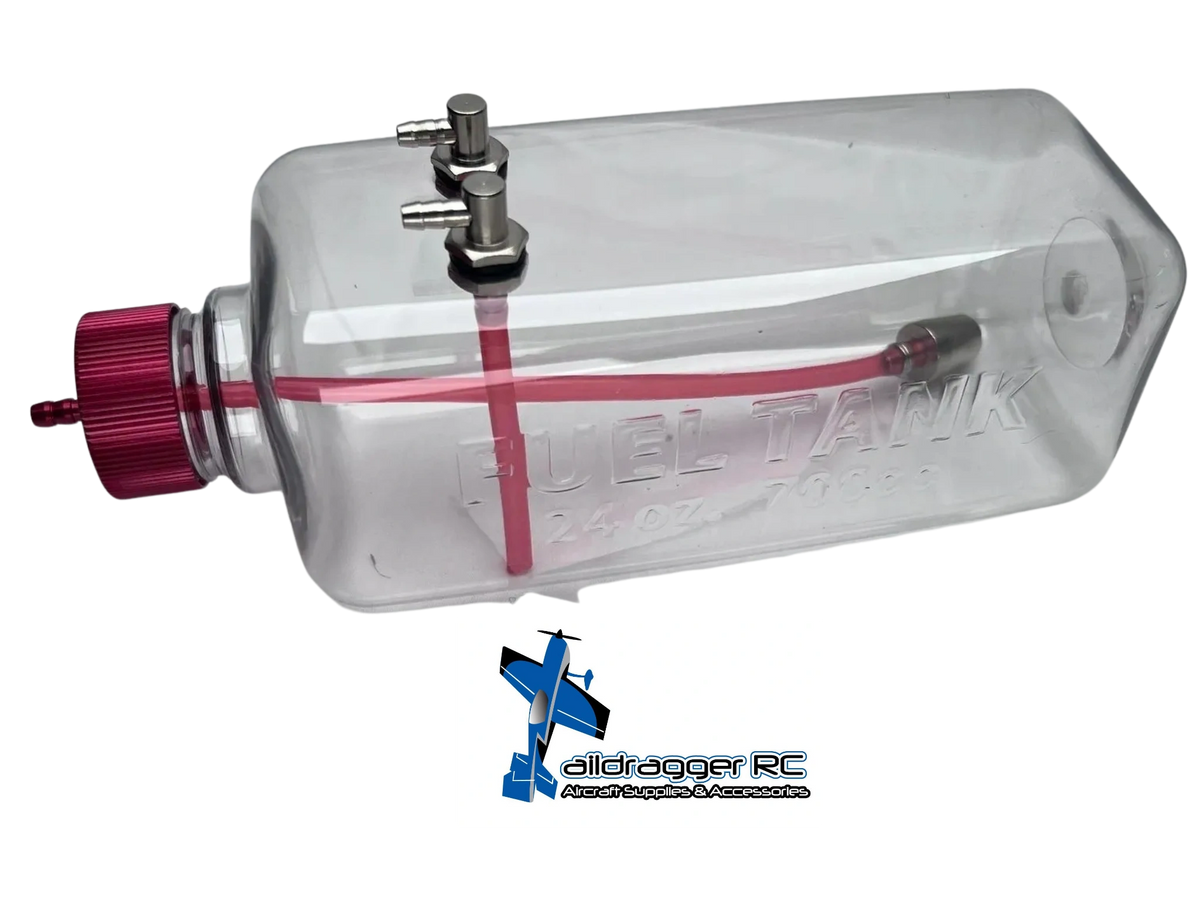 TDRC 24 ounce RTR clear Gas Fuel tank