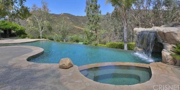 infinity pool and grotto