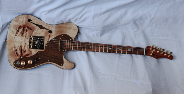 Product photo of Puhlnir - custom electric guitar