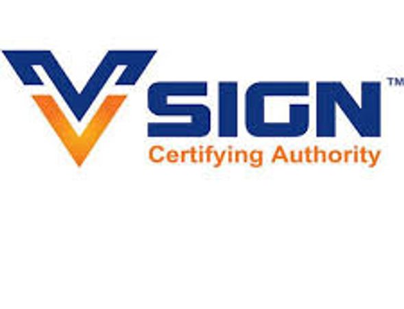 V sign Certifying Authority, V Sign DSC, V sign Digital Signature, V Sign RA Login, V Sign Partner  