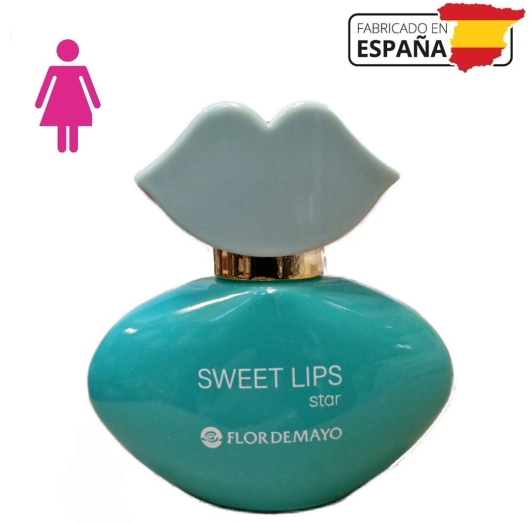 Mini Perfume de Mujer Sweet Lips Star 20 ml.