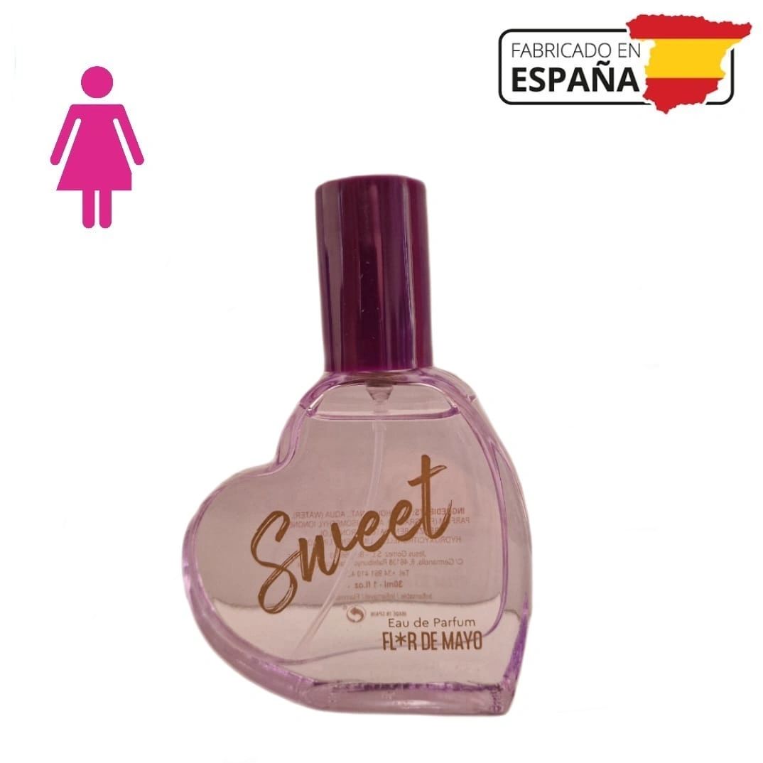Mini Perfume de Mujer Sweet Lila 30 ml. Flor de Mayo