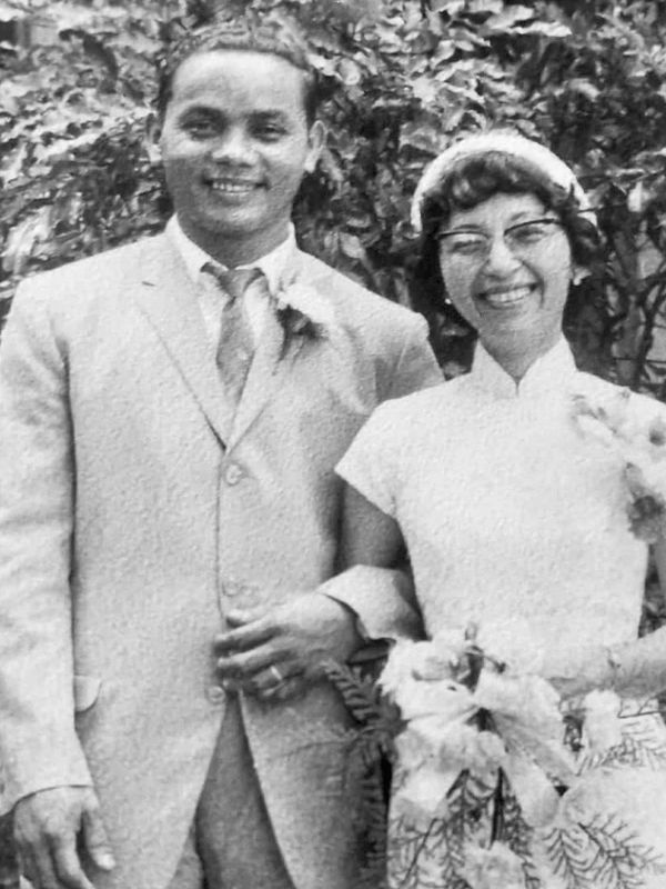 My grandparents wedding in Jamaica.