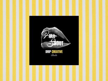 Logo of Full Shoot Drip Creative Studio with lips.