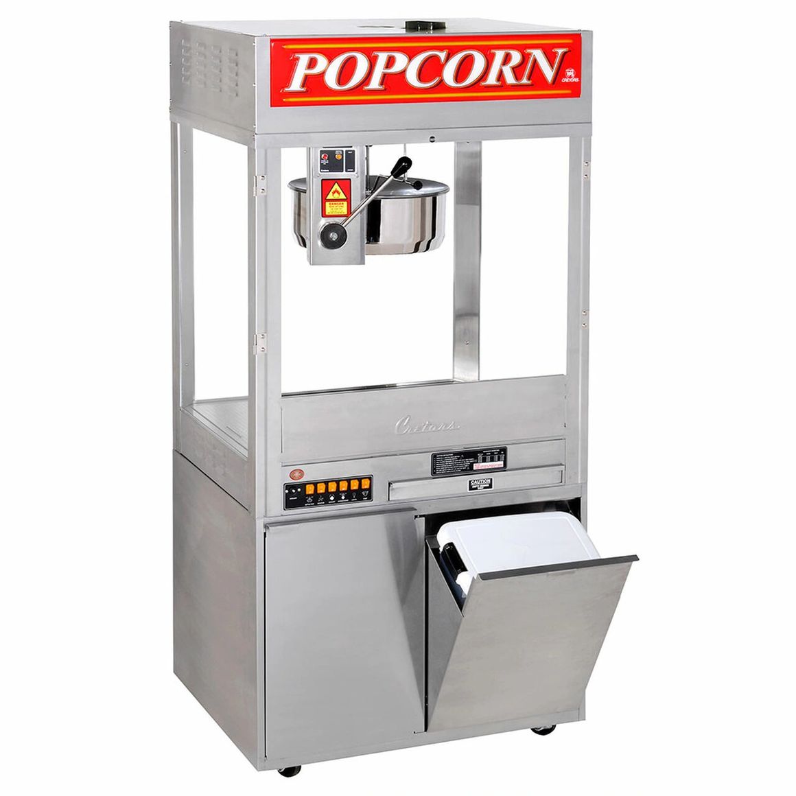 Machine à popcorn sur base