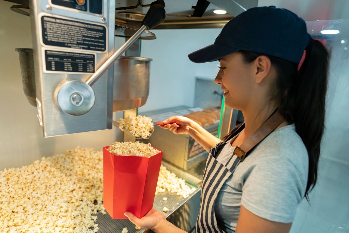 Service de réparation de machine à popcorn