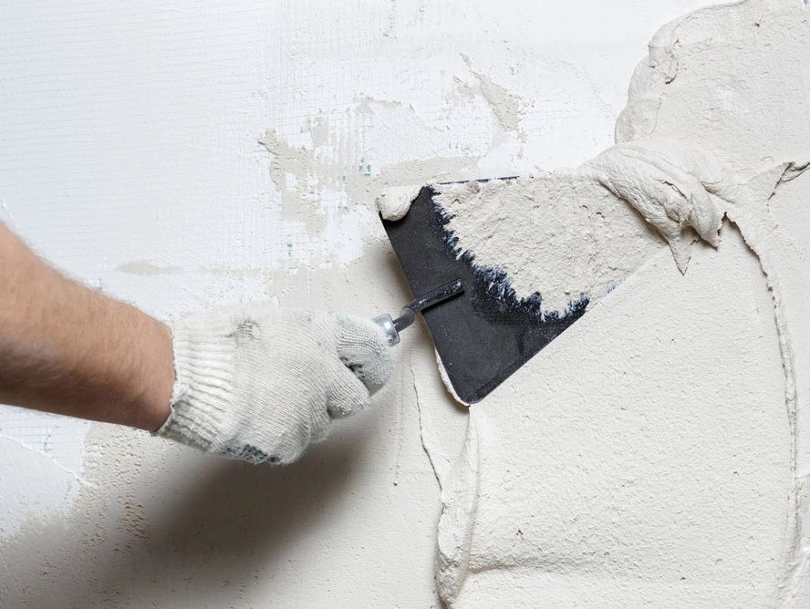 plastering