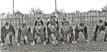 1906 Iowa State Cyclones, 9-1. 